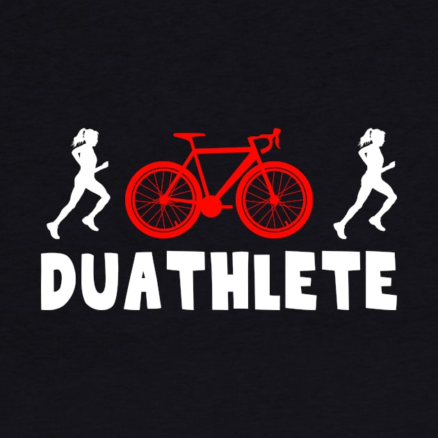 Female Duathlete by thingsandthings